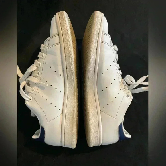 Adidas Stan Smith Women’s Sneakers White with Navy size 7 - Picture 7 of 12